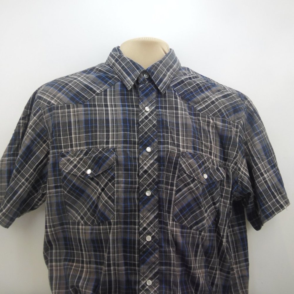 vintage Rustler western style shirt(13aht)